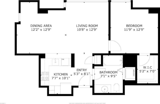 floor plan / room layout