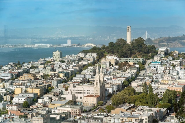 1070 Green St Unit 801, San Francisco, CA 94133 - view of city featuring a water and mountain view