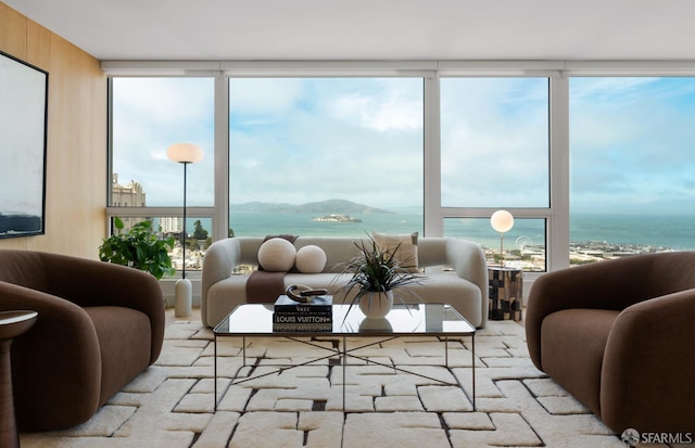 1070 Green St Unit 801, San Francisco, CA 94133 - living room with a water view