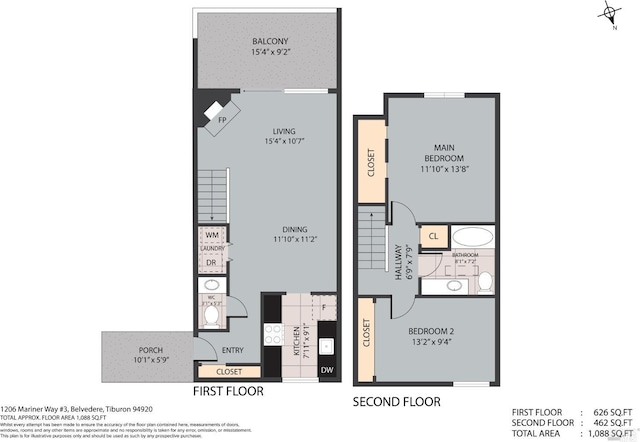 1206 Mariner Way, Tiburon, CA 94920 - photo 12