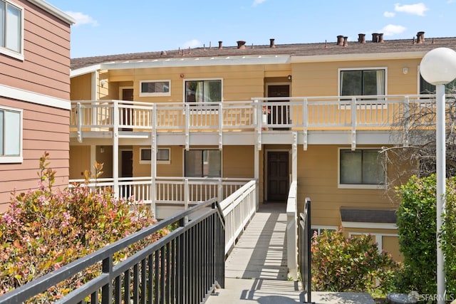 view of property