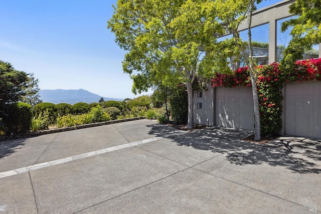 83 Mount Tiburon Rd, Tiburon, CA 94920 - view of patio featuring a mountain view