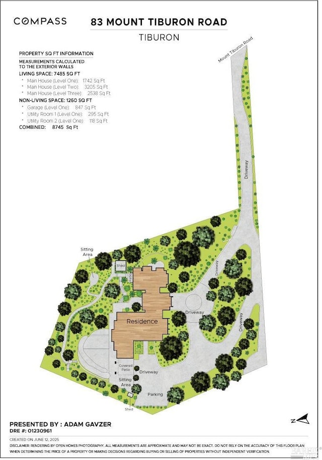 83 Mount Tiburon Rd, Tiburon, CA 94920 - map / location