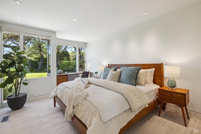 83 Mount Tiburon Rd, Tiburon, CA 94920 - bedroom featuring light colored carpet and recessed lighting