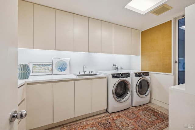 83 Mount Tiburon Rd, Tiburon, CA 94920 - laundry area featuring washing machine and clothes dryer and cabinet space