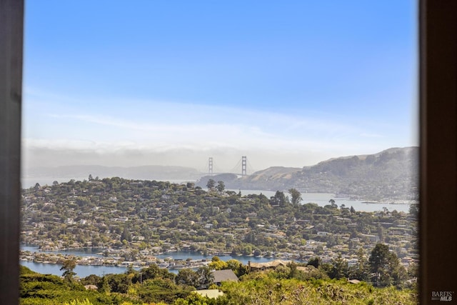 83 Mount Tiburon Rd, Tiburon, CA 94920 - view of mountain backdrop featuring a nearby body of water