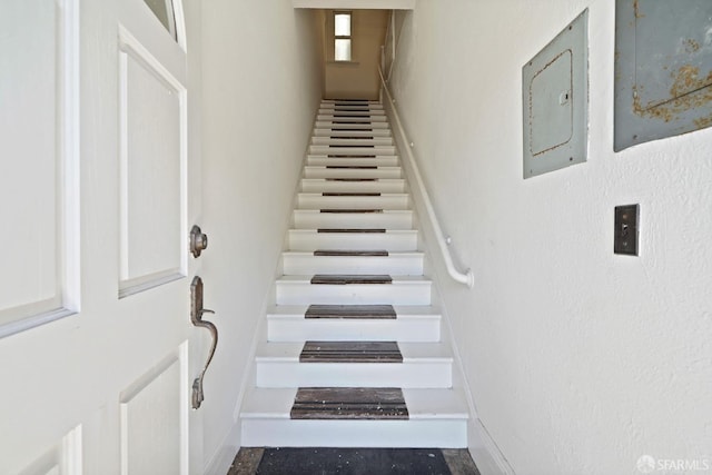 view of staircase