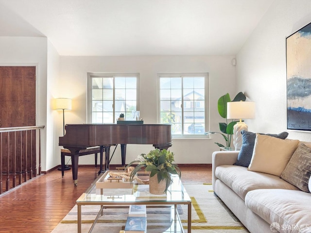 1113 Pebblewood Way, San Mateo, CA 94403 - living room featuring wood finished floors and baseboards