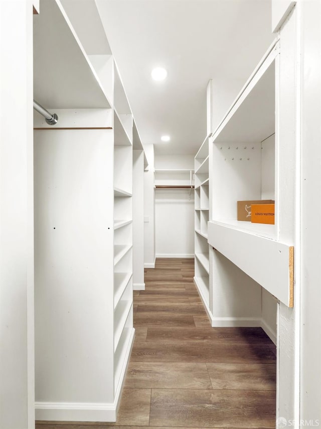 1113 Pebblewood Way, San Mateo, CA 94403 - spacious closet with wood finished floors