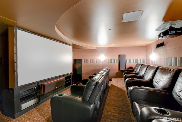 view of home theater