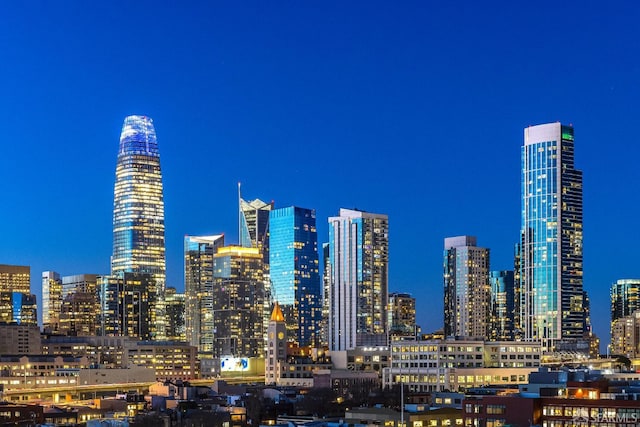 177 Townsend St Unit 925, San Francisco, CA 94107 - city view with a view of city lights