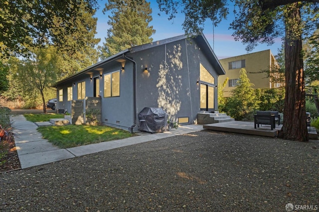206 Donohoe St, East Palo Alto, CA 94303 - view of side of home with stucco siding