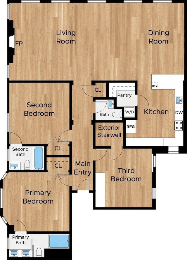 floor plan / room layout