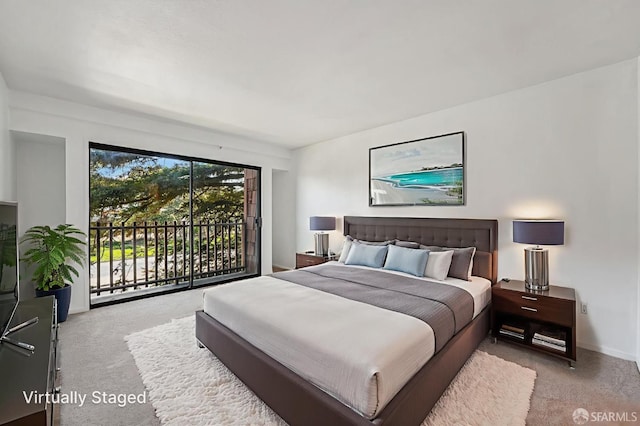 920 Mission Rd Unit 15, South San Francisco, CA 94080 - bedroom featuring carpet and access to exterior