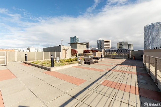 55 Page St Unit 428, San Francisco, CA 94102 - view of patio featuring a city view
