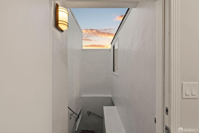 view of corridor