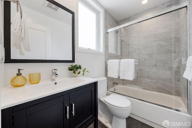 299 Sagamore St, San Francisco, CA 94112 - full bath with vanity and combined bath / shower with glass door