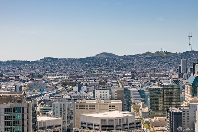 201 Folsom St Unit 38E, San Francisco, CA 94105 - view of city featuring a mountainous background