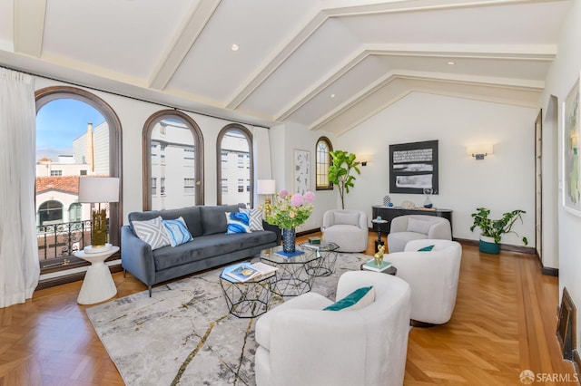 3544 Webster St, San Francisco, CA 94123 - living room featuring baseboards and recessed lighting