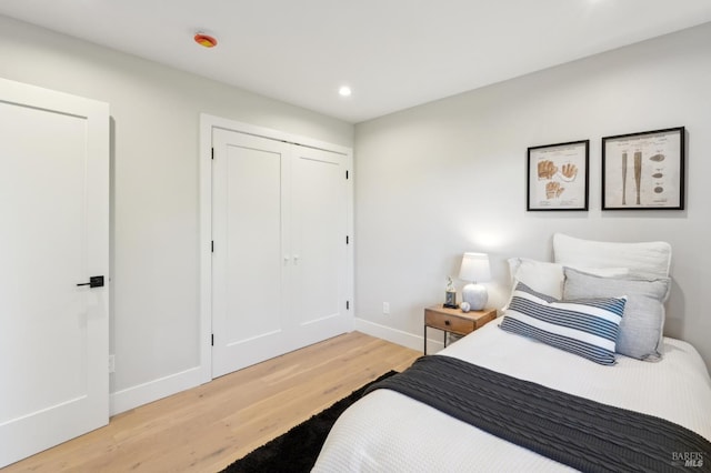 745 Redwood Rd, San Anselmo, CA 94960 - bedroom featuring wood finished floors, baseboards, and recessed lighting