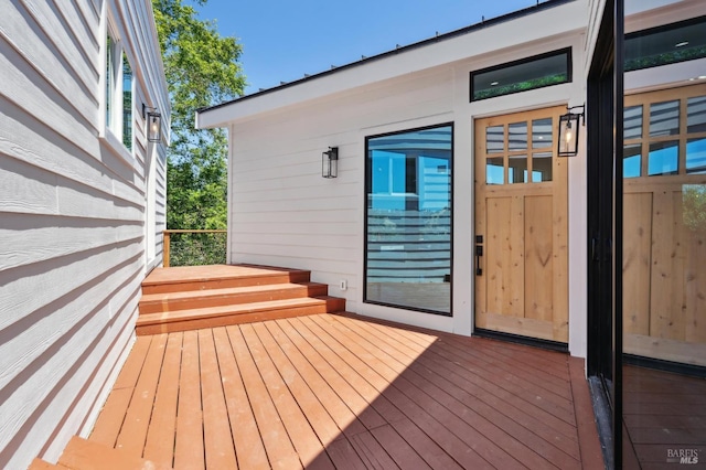 745 Redwood Rd, San Anselmo, CA 94960 - view of deck