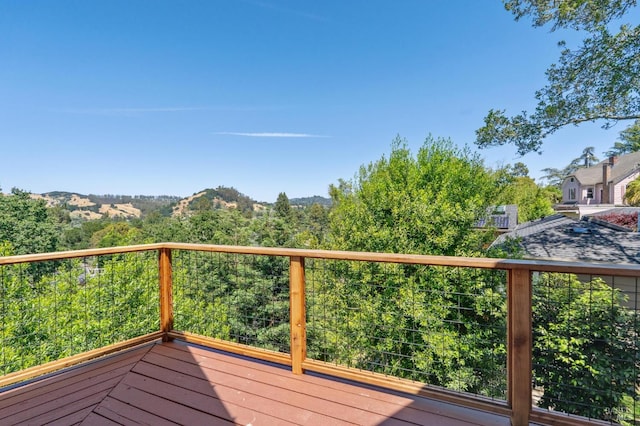 745 Redwood Rd, San Anselmo, CA 94960 - view of deck