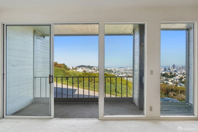 view of doorway