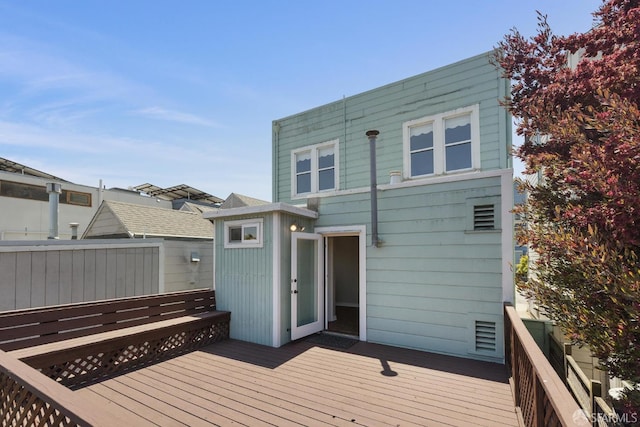 570 Jersey St, San Francisco, CA 94114 - view of wooden terrace