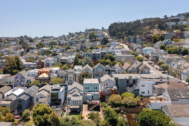 570 Jersey St, San Francisco, CA 94114 - aerial perspective of suburban area
