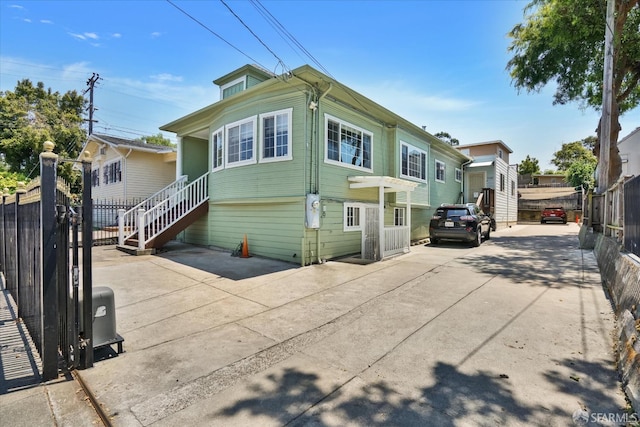 2486 26th Ave, Oakland, CA 94601 - view of front of home featuring concrete driveway