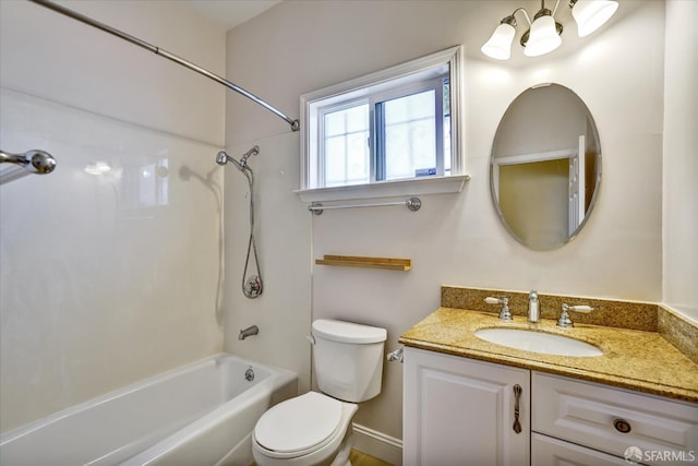 2486 26th Ave, Oakland, CA 94601 - full bathroom with vanity,  shower combination, and a chandelier