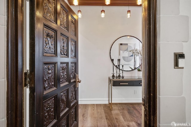 850 Powell St Unit 104, San Francisco, CA 94108 - corridor with wood finished floors