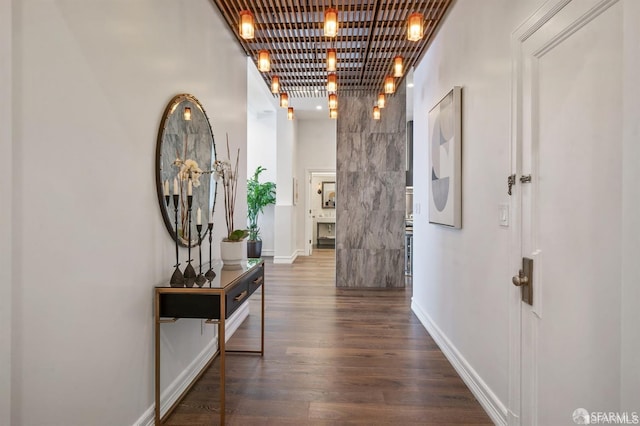 850 Powell St Unit 104, San Francisco, CA 94108 - hall with wood finished floors and baseboards