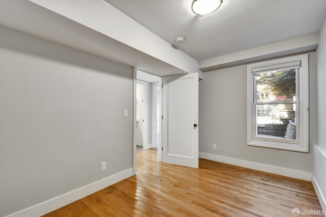 1258 York St, San Francisco, CA 94110 - unfurnished room featuring light wood-style floors and baseboards