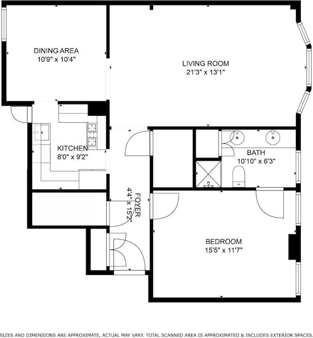 2201 Sacramento St Unit 404, San Francisco, CA 94115 - plan
