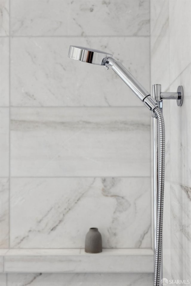 1980-1982 Fell St, San Francisco, CA 94117 - bathroom view of a marble finish shower