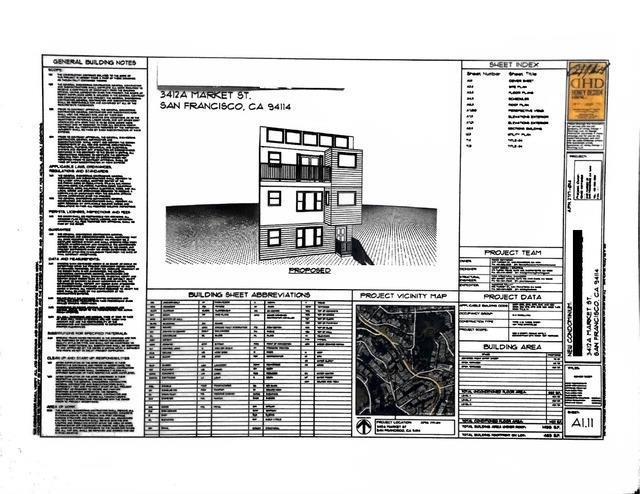 3412 Market St, San Francisco, CA 94114 - view of a document