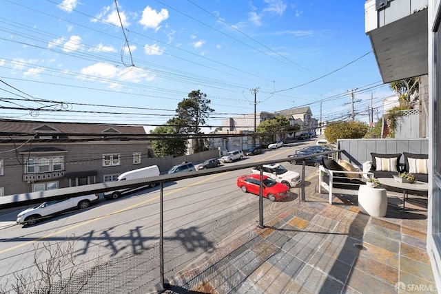 987 De Haro St Unit 1, San Francisco, CA 94107 - deck with an outdoor hangout area