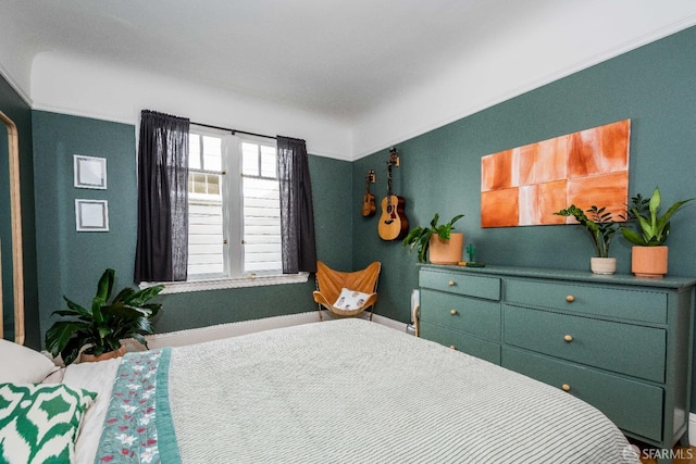 1490 Francisco St Unit 3, San Francisco, CA 94123 - bedroom featuring crown molding and baseboards