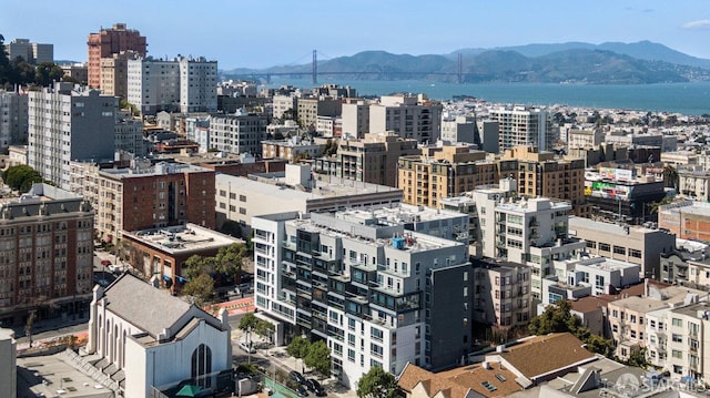 1788 Clay St Unit 103, San Francisco, CA 94109 - view of city featuring a water and mountain view and a notable bridge