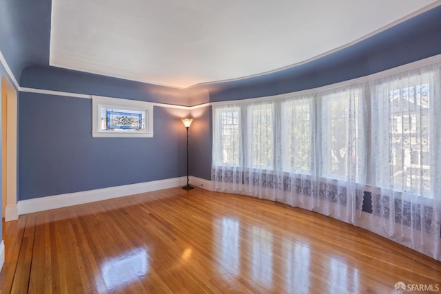 47 Brunswick St, San Francisco, CA 94112 - empty room with baseboards and wood finished floors