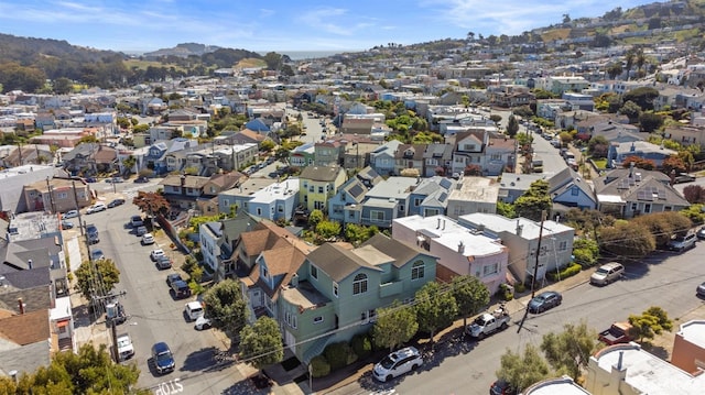 47 Brunswick St, San Francisco, CA 94112 - bird's eye view featuring a residential view