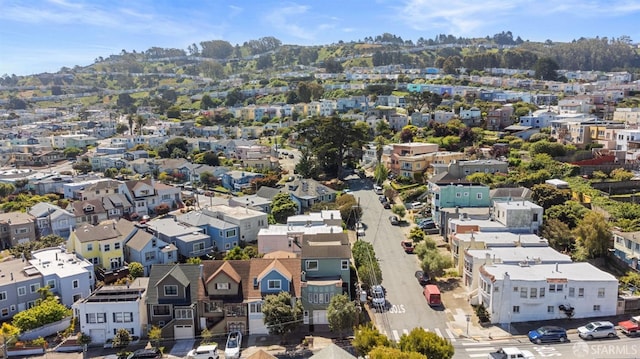 47 Brunswick St, San Francisco, CA 94112 - drone / aerial view featuring a residential view