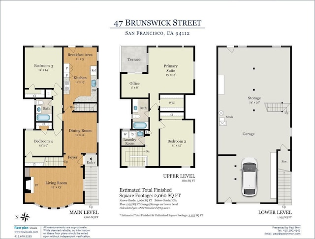 47 Brunswick St, San Francisco, CA 94112 - view of layout