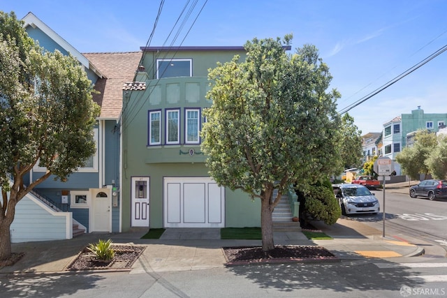 47 Brunswick St, San Francisco, CA 94112 - view of front of home featuring stairs and stucco siding