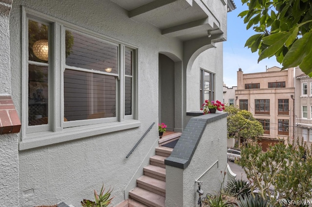 1250 Vallejo St Unit 1, San Francisco, CA 94109 - view of property exterior featuring stucco siding