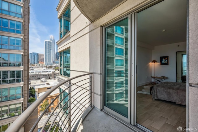 229 Brannan St Unit 11J, San Francisco, CA 94107 - balcony featuring a view of city