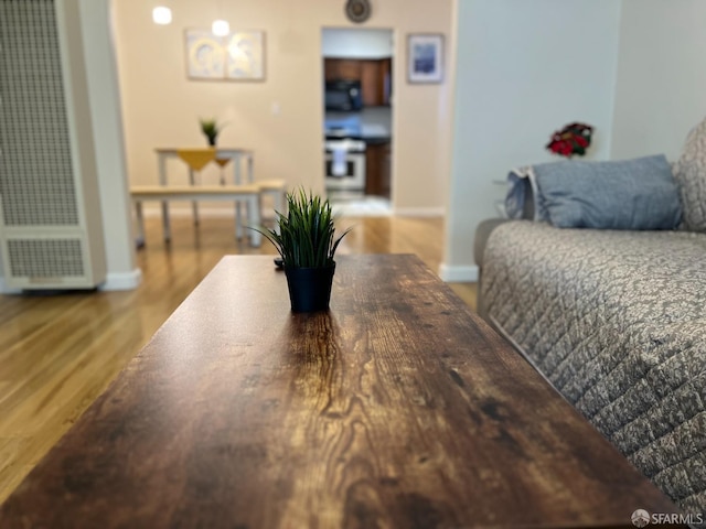 558 A St, Hayward, CA 94541 - interior space featuring wood finished floors and baseboards