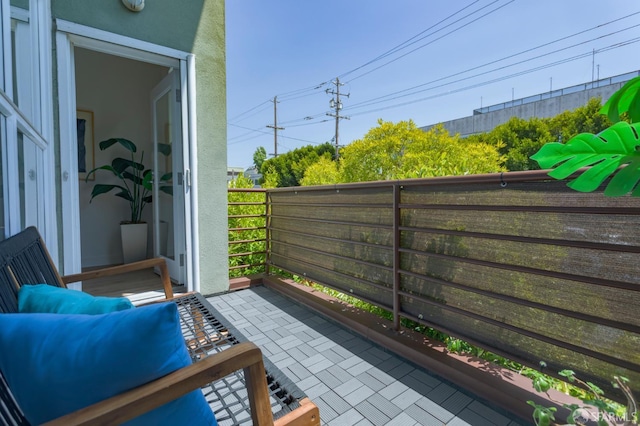 3118 18th St Unit 2, San Francisco, CA 94110 - view of patio / terrace with a balcony