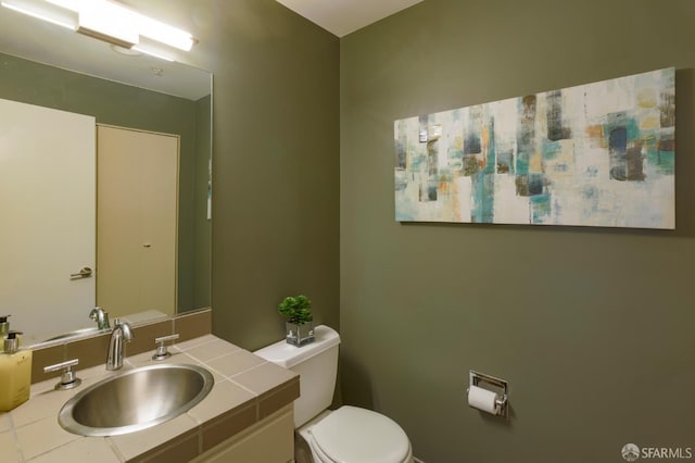 3118 18th St Unit 2, San Francisco, CA 94110 - half bathroom featuring toilet and vanity